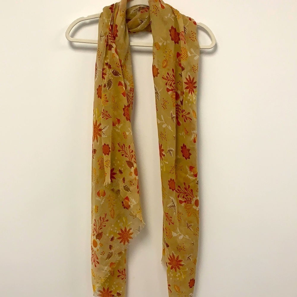 Melifluos 100% viscose Fall light weight scarf OS